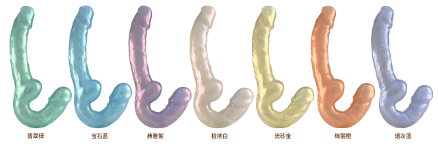 QS-D014   Liquid silicone dildo