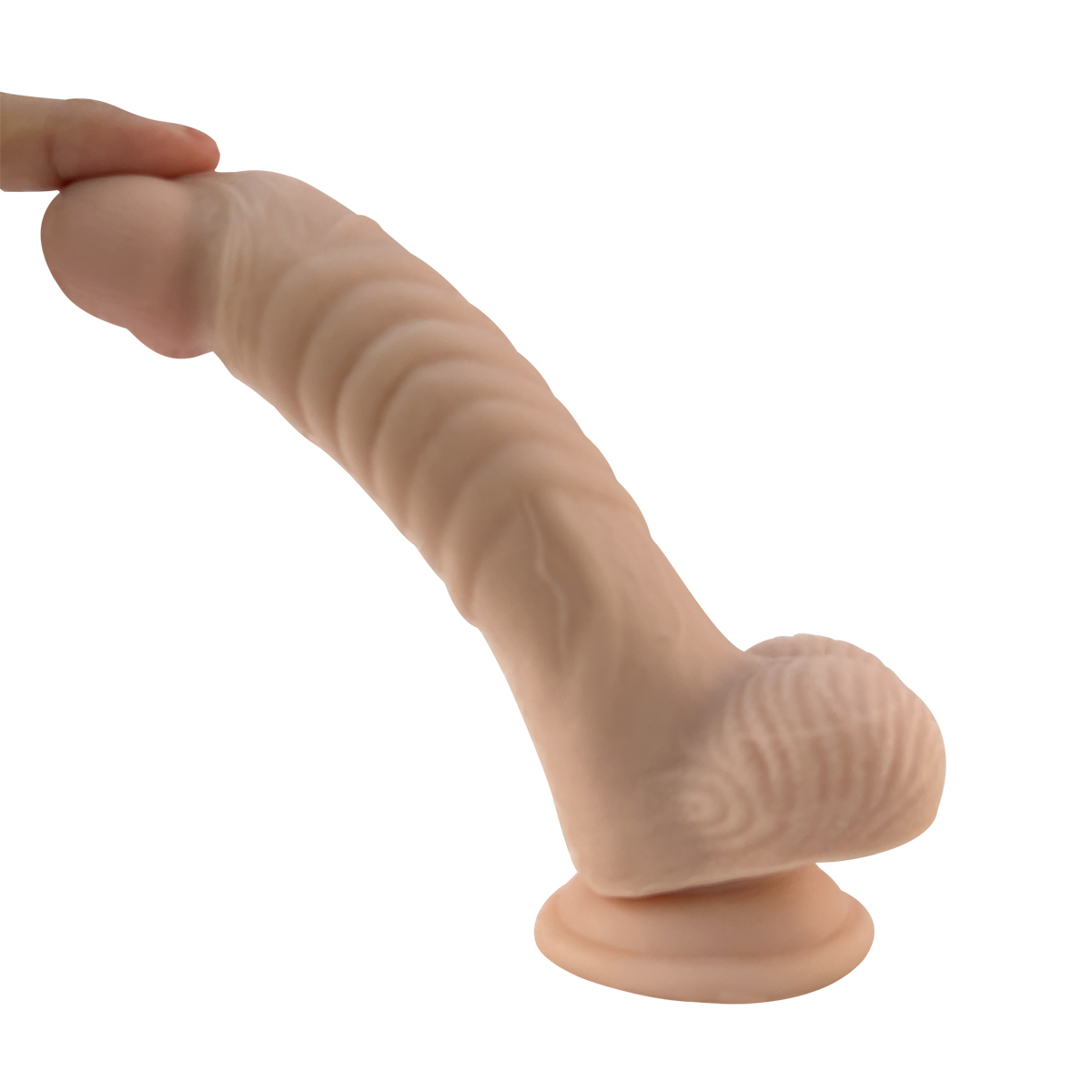 QSSC-002   Double-Layer TPE Penis with Reverse Glue