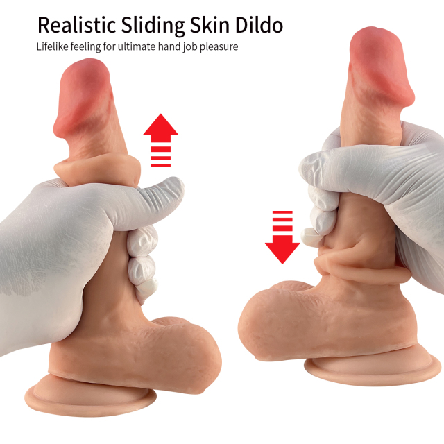 QSLP-001   Double-Layer TPE Penis with Reverse Glue