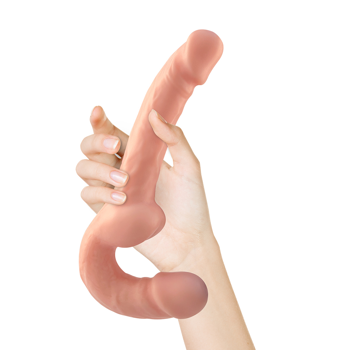QS-D014 Injection-Molded TPE Dildo