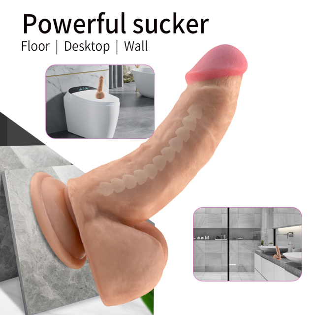 QSLP-023   Double-Layer TPE Penis with Reverse Glue