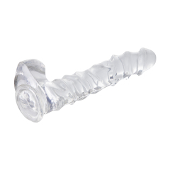 QS-D006 Injection-Molded TPE Dildo
