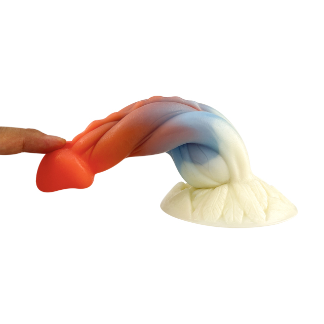 QS-H012  Liquid silicone dildo