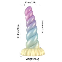QS-H040   Liquid silicone dildo