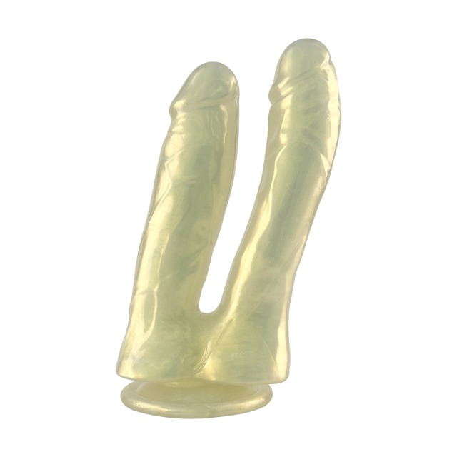 QS-D009  Liquid silicone dildo