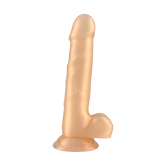 QS-B075   Liquid silicone dildo