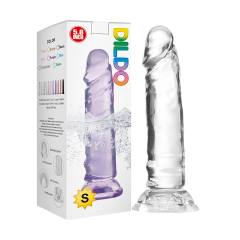 QS-D008-S Injection-Molded TPE Dildo
