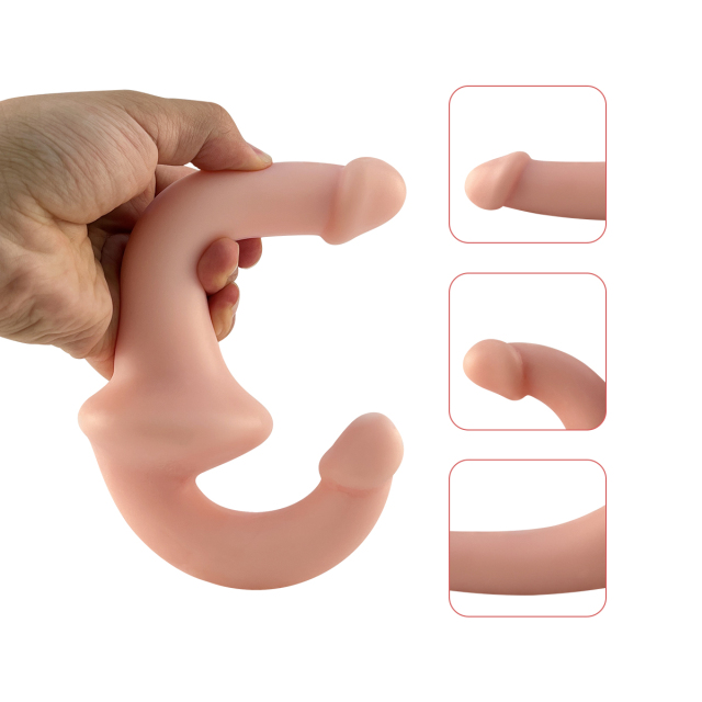 QS-D013 Injection-Molded TPE Dildo