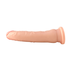QS-B072 Pour-over PVC Single-layer Dildo