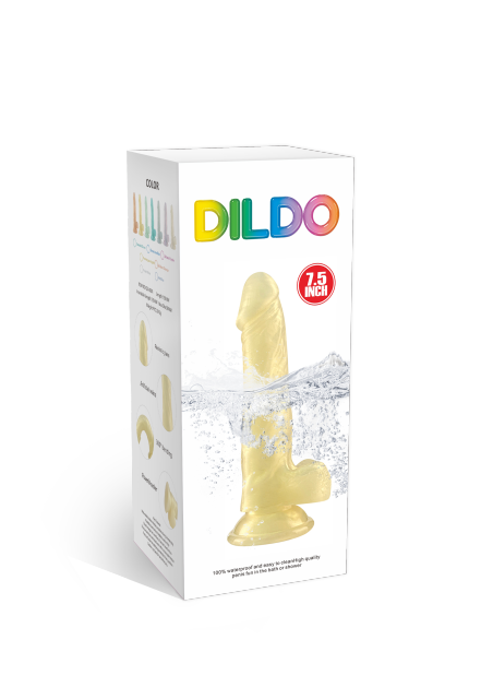 QS-B001   Liquid silicone dildo