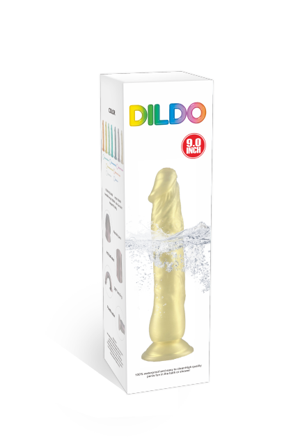 QS-B002    Liquid silicone dildo