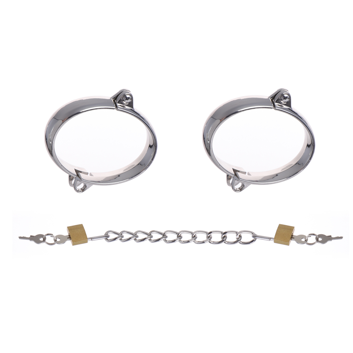 251221055 metal ankle cuff for men
