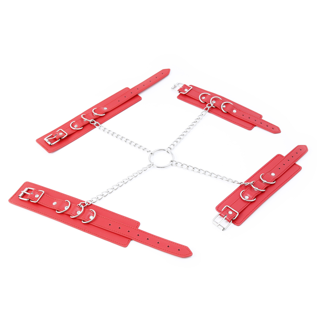 252402125 Hogtie restraints with chain