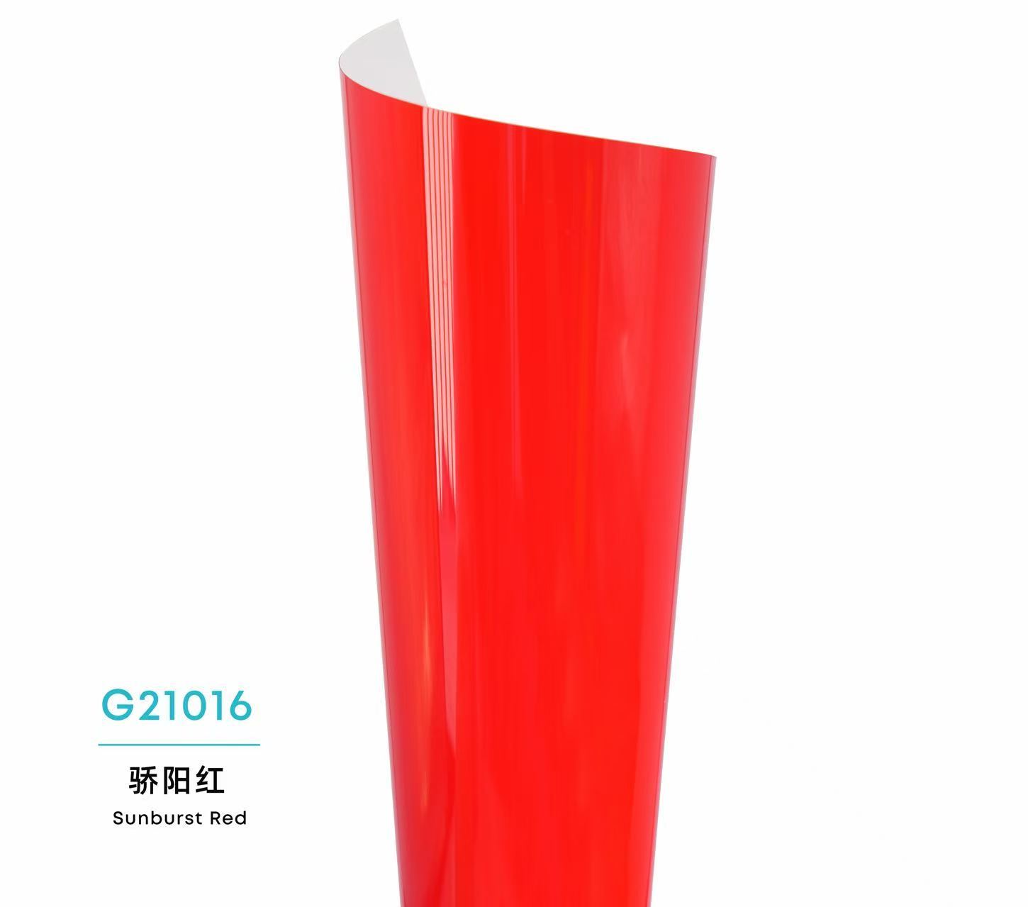 Color Glossy PPF-Sunburst Red