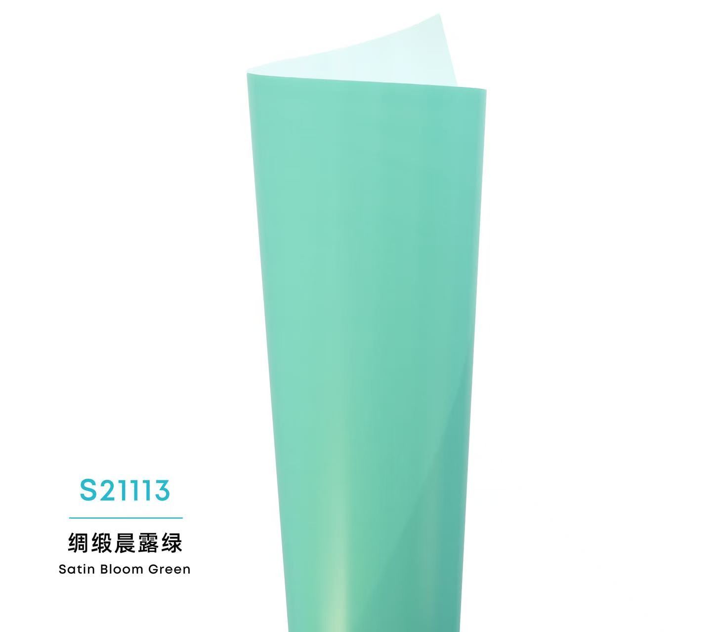 Color Satin PPF-Satin Bloom Green