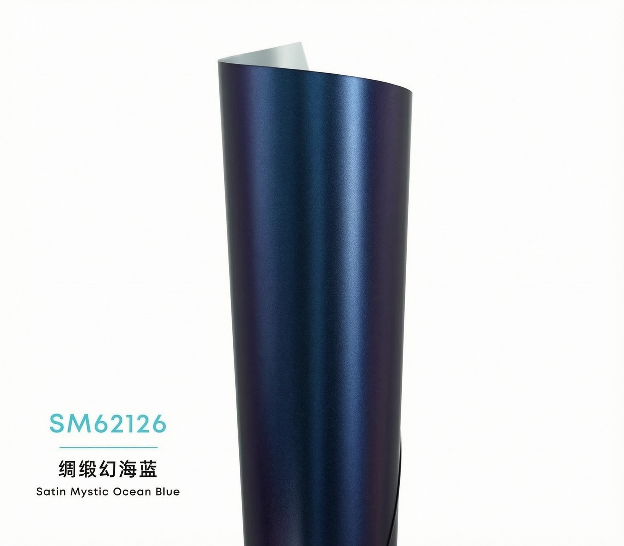 Color Satin Metallic PPF-Satin Mystic Ocean Blue