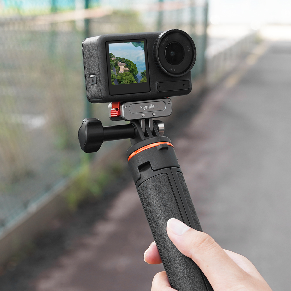 For DJI Action 5 Pro Magnetic Adapter Foldable Quick-release Plate 1/4 Thread Universal Port For DJI OSMO Nano/360/Action5 4 3