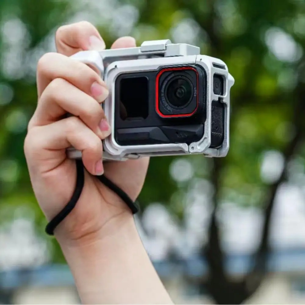 For Insta360 Ace Pro 2/Ace Pro Grip Kit Camera Metal Frame Case Bunlle With Lens Cap For Insta 360 Ace Pro2/Ace pro Accessories