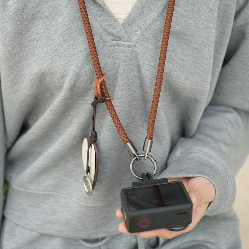 适用DJI大疆Action5Pro挂绳运动相机配件Action3/4防丢失相机挂绳