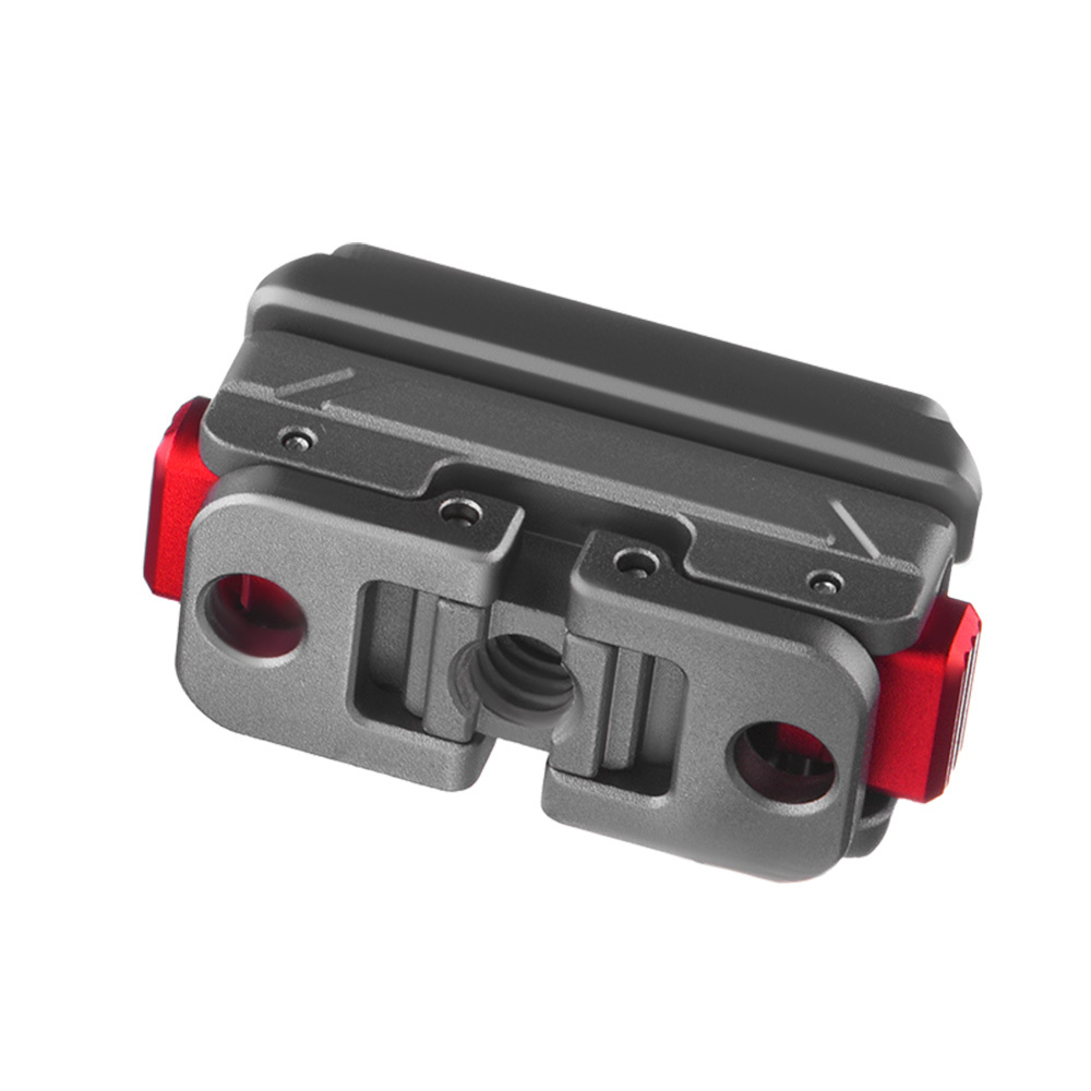 Flymile Quick Release Base Adapter for Insta360 X5/X4/Ace Pro 2 Accessories Metal Extensions Bracket Mount Plate Base