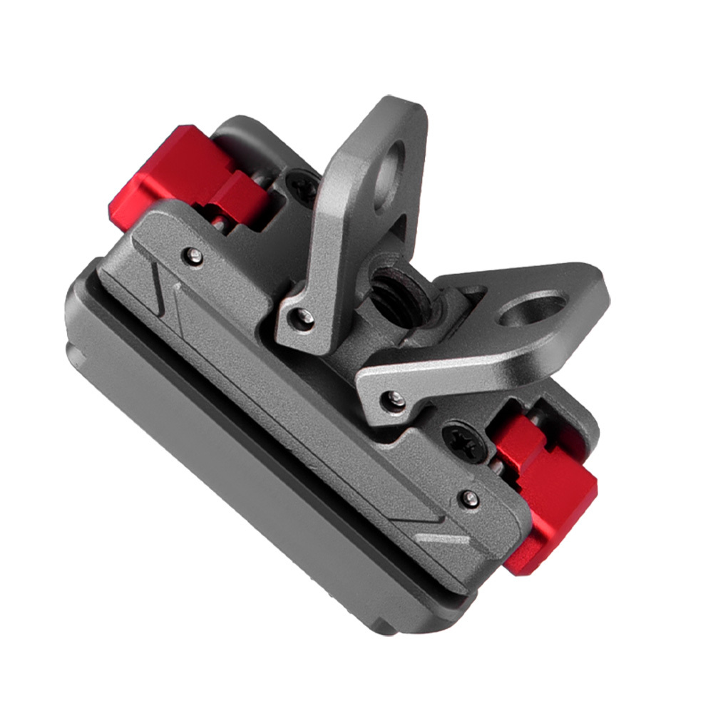 Flymile Quick Release Base Adapter for Insta360 X5/X4/Ace Pro 2 Accessories Metal Extensions Bracket Mount Plate Base