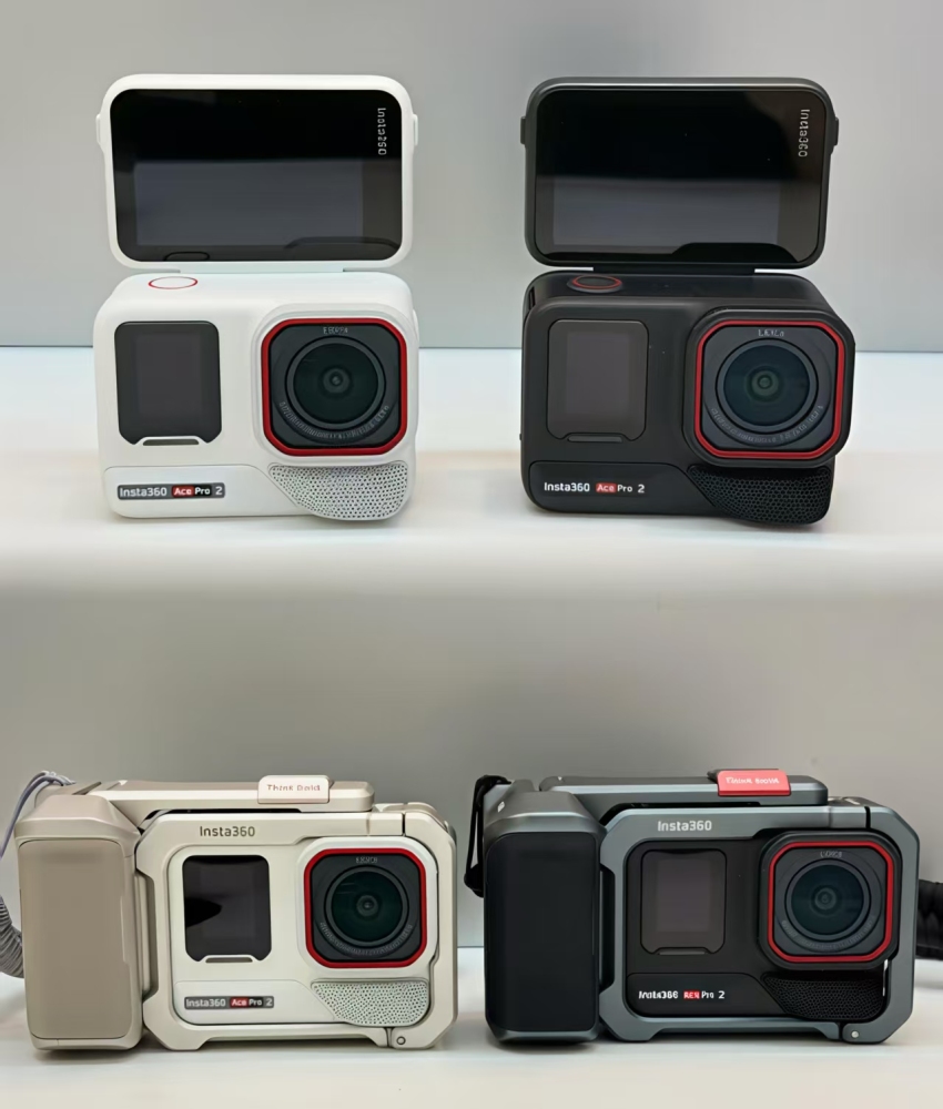 Inst 360 Ace Pro 2 Action Camera Dual Battery 8K 30FPS Lei Ca AI Chip 2.5'' Flip Touchscreen HDR FlowState Stabilization AcePro2