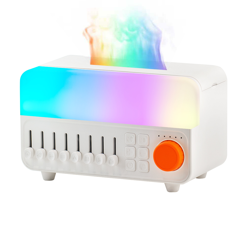 A14 White Noise Aroma Diffuser 5-hour Timer Two-Level Lighting 150ml Water Capacity Rechargeable Humidifier for Hotel Household