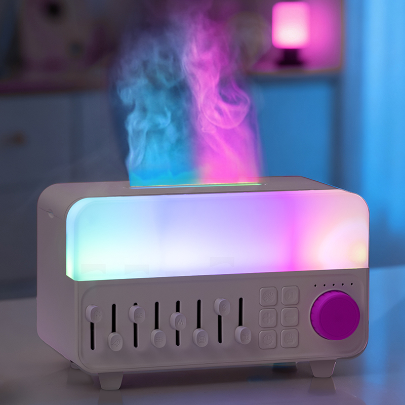 A14 White Noise Aroma Diffuser 5-hour Timer Two-Level Lighting 150ml Water Capacity Rechargeable Humidifier for Hotel Household