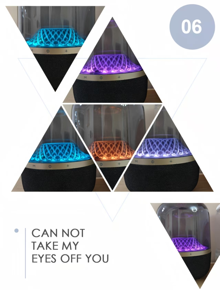 DIY High-Quality Audio: Crystal Glass Bluetooth Speaker with Great Value Beyond hd