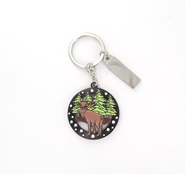 ZINC ALLOY KEYCHAIN
