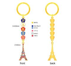 ZINC ALLOY KEYCHAIN