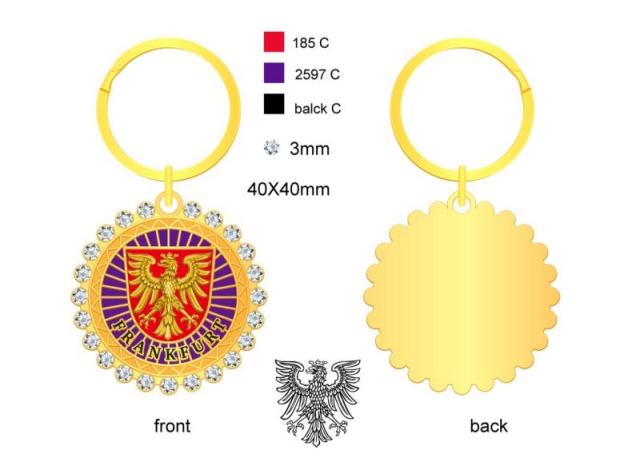 ZINC ALLOY KEYCHAIN