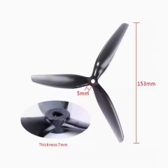 FPV Propellers 7X3.5X3 7035 3-Blade (2CW+2CCW) PC Propeller for 7/8/10-inch