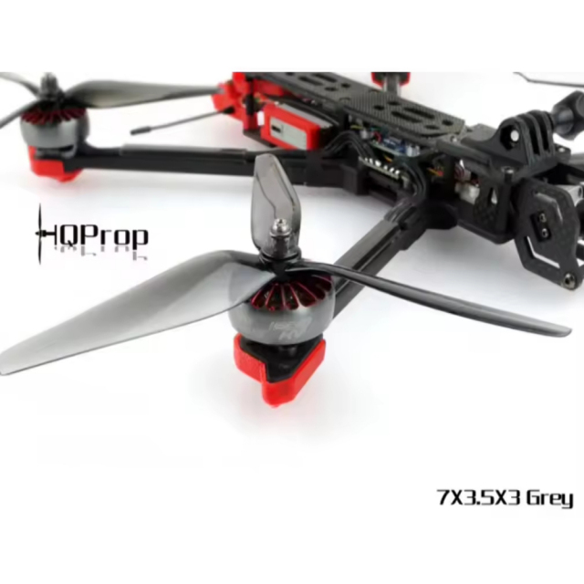 FPV Propellers 7X3.5X3 7035 3-Blade (2CW+2CCW) PC Propeller for 7/8/10-inch