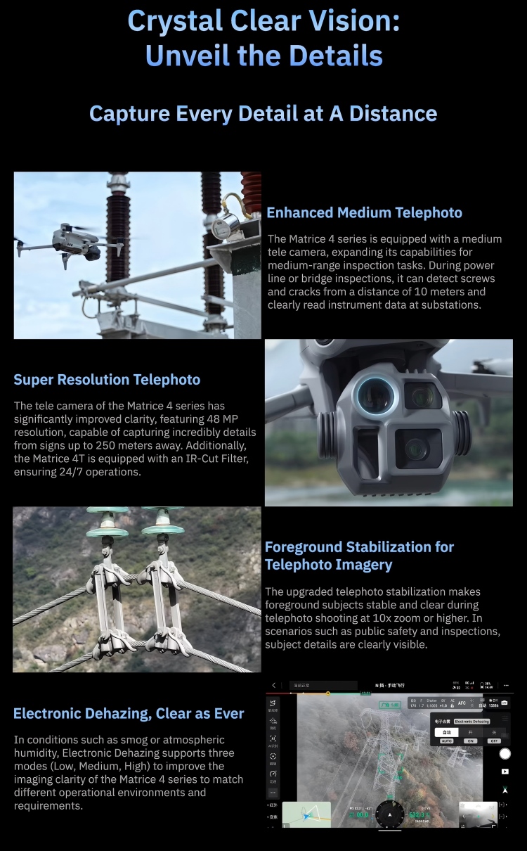 DJI Matrice 4 Series 4T Multispectral Drone