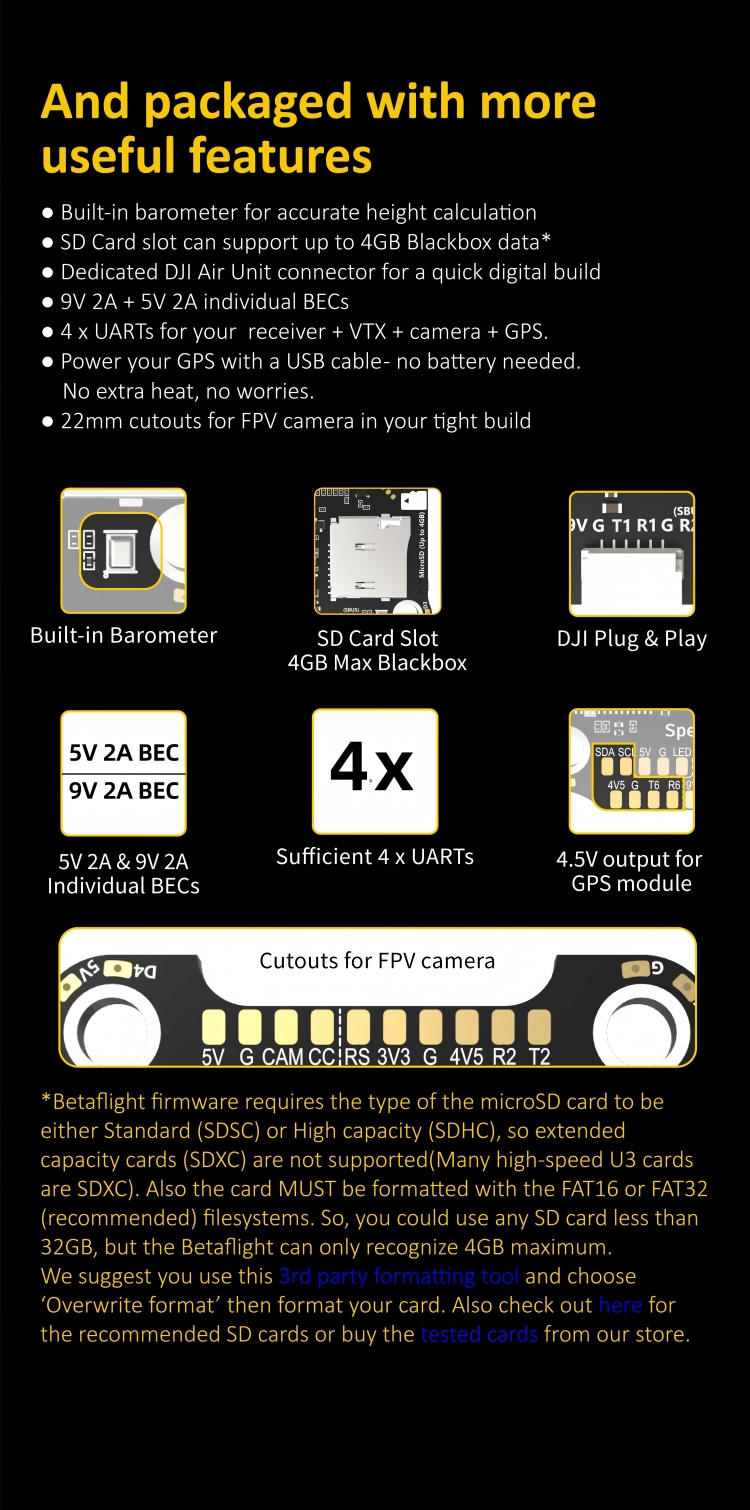 F405 V3 50A Stack Fc Ecs