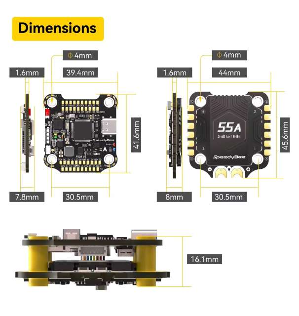 F405 V4 FC&ESC