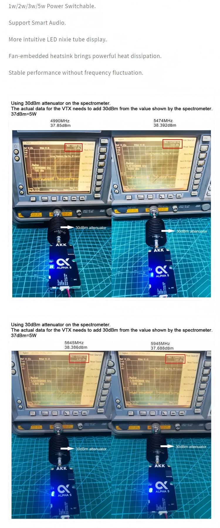 AKK Alpha 5 5W VTX
