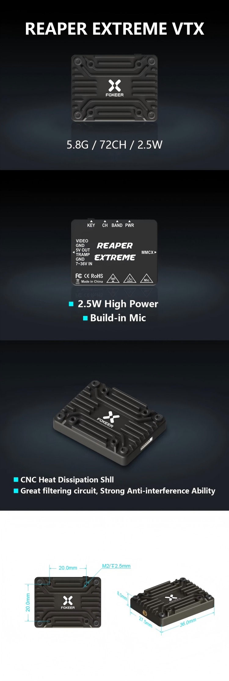 5.8G FPV VTX