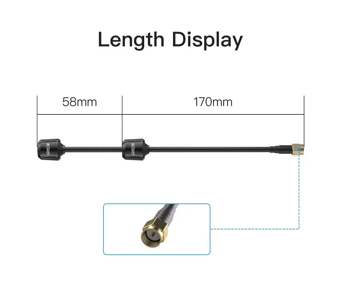 GEPRC Momoda2 4.9G 5.8G DUAL Antenna for FPV Drone