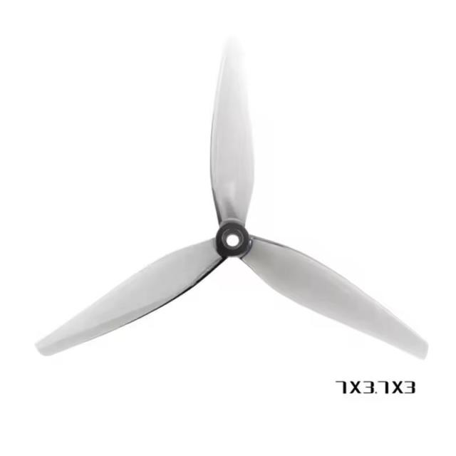 HQProp 7X3.7X3 Grey (2CW+2CCW) Poly Carbonate 7037 Grey Propeller