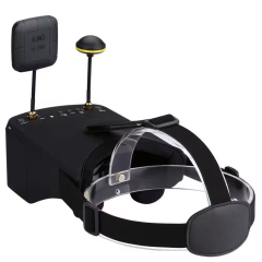 800D 5 Inch 40ch 5.8ghz FPV Goggles with Built in DVR and Split Monitor Design RC Parts