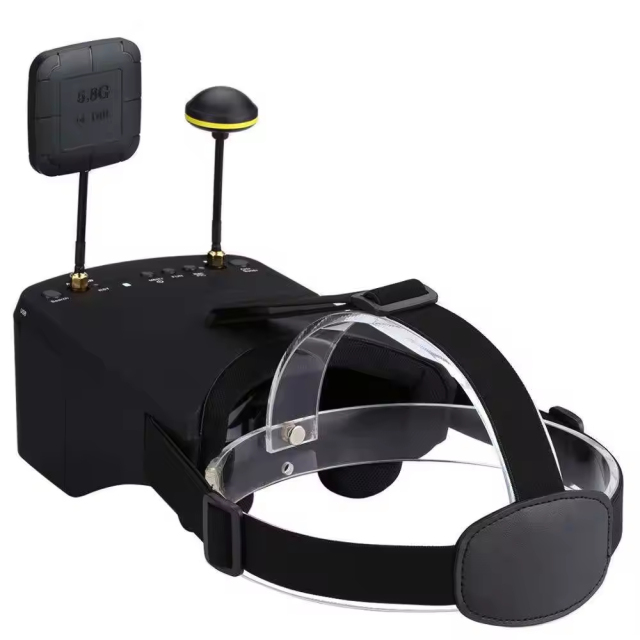 800D 5 Inch 40ch 5.8ghz FPV Goggles with Built in DVR and Split Monitor Design RC Parts