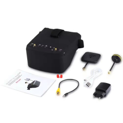 800D 5 Inch 40ch 5.8ghz FPV Goggles with Built in DVR and Split Monitor Design RC Parts