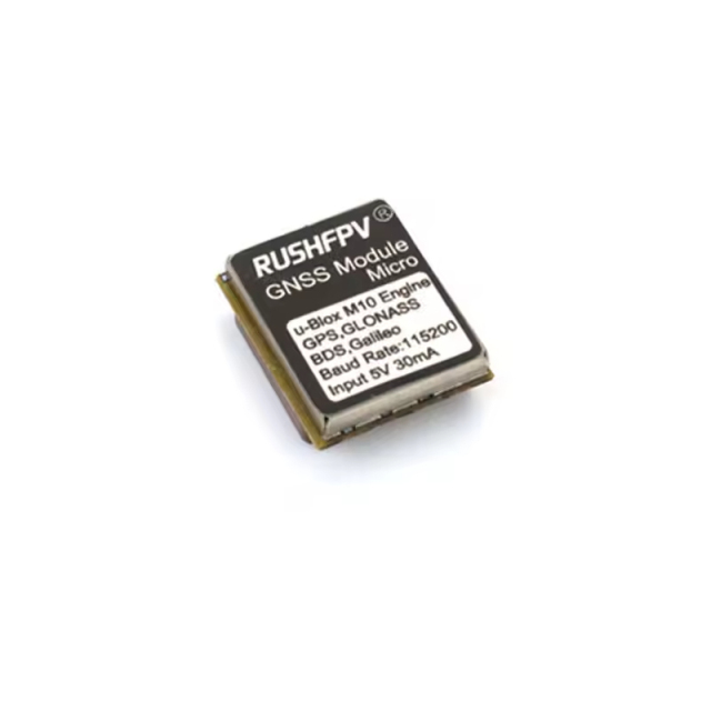 RUSHFPV GNSS Pro Mini Micro M10 GPS Module 10HZ Rate Built-in Ceramic Antenna