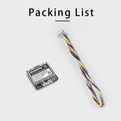 RUSHFPV GNSS Pro Mini Micro M10 GPS Module 10HZ Rate Built-in Ceramic Antenna