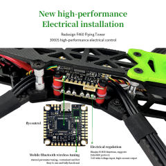 PFLY AO7 Mark 4 7inch F405 V3 60A FPV Analog FPV Drone