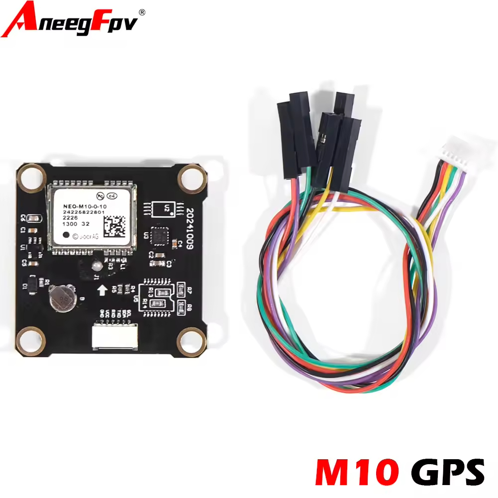 AneegFpv M10 GPS Module With QMC5883 Compass for F4 V3S PLUS F7 Flight Control QAV250 RC Drone FPV Racing Quadcopter Betaflight