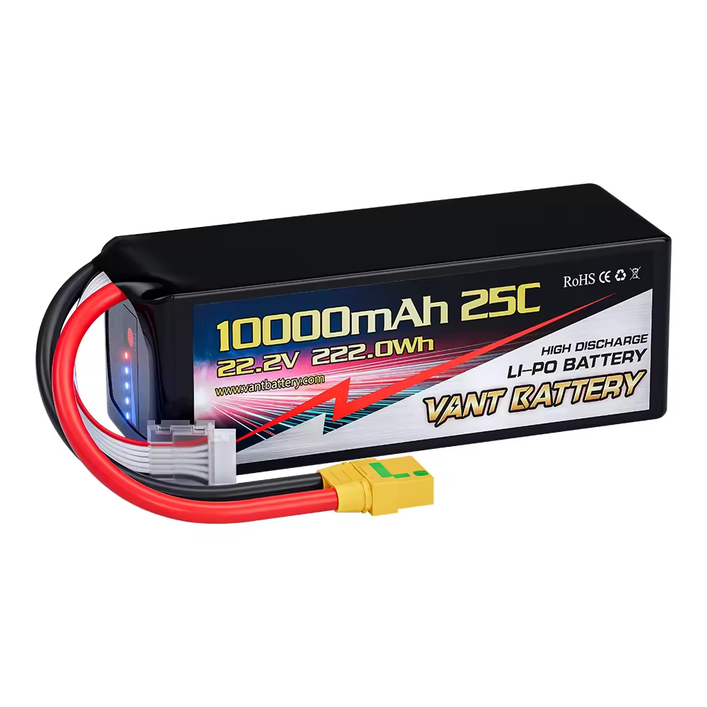 VANT FPV Drone Battery 4S/6S Lipo Battery 5200/6000/7500/8000/9500/10000/12000/16000/22000/30000mah XT60 Connector