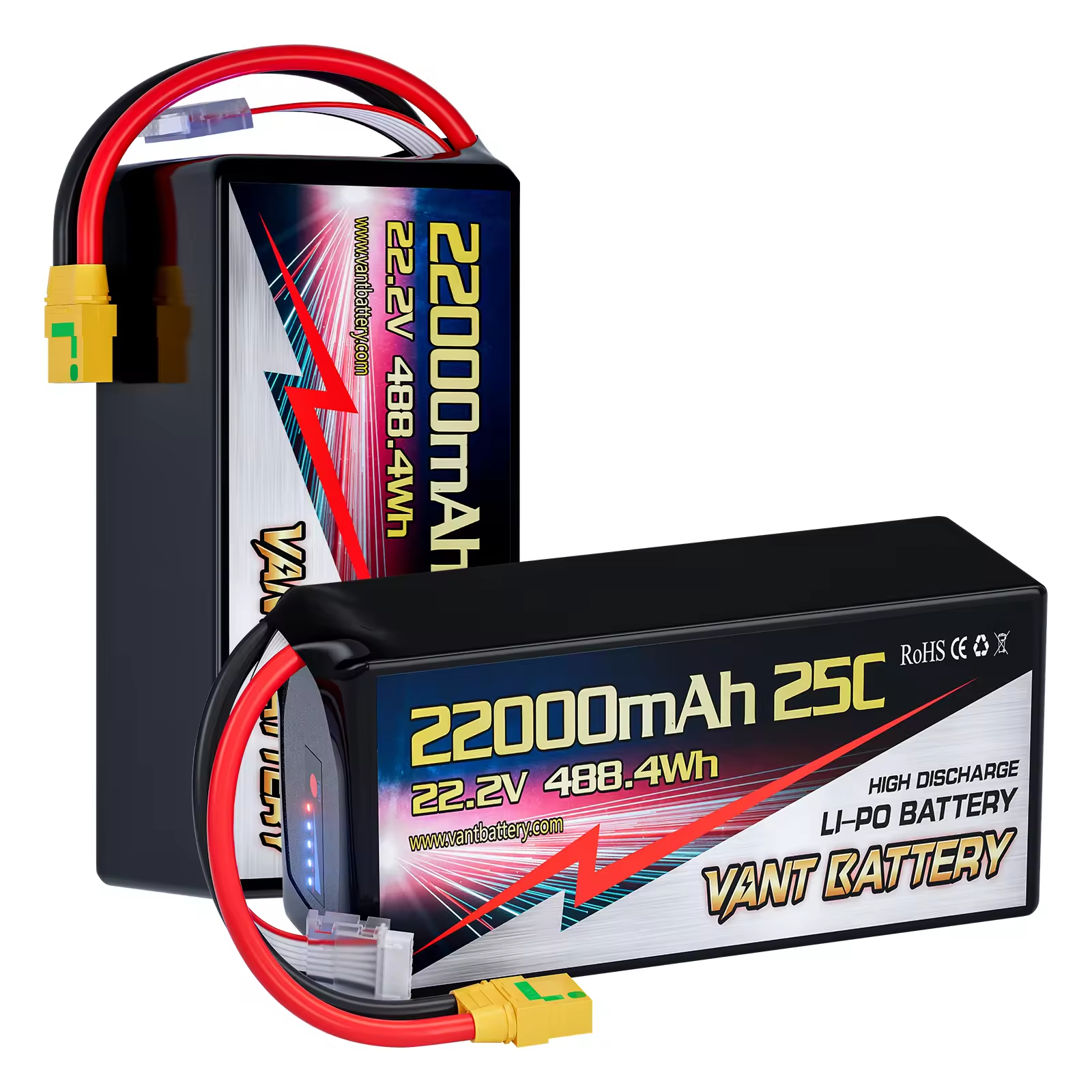 VANT FPV Drone Battery 4S/6S Lipo Battery 5200/6000/7500/8000/9500/10000/12000/16000/22000/30000mah XT60 Connector